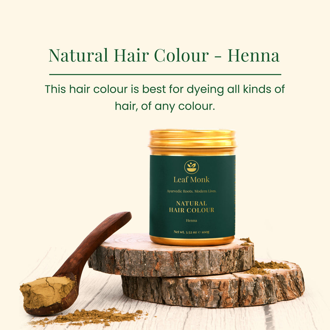 Natural Hair Color - Henna