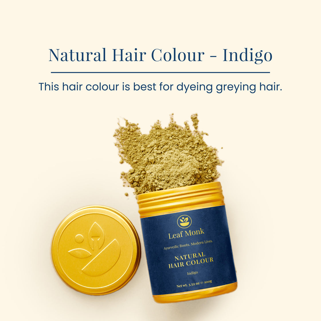 Natural Hair Color - Indigo