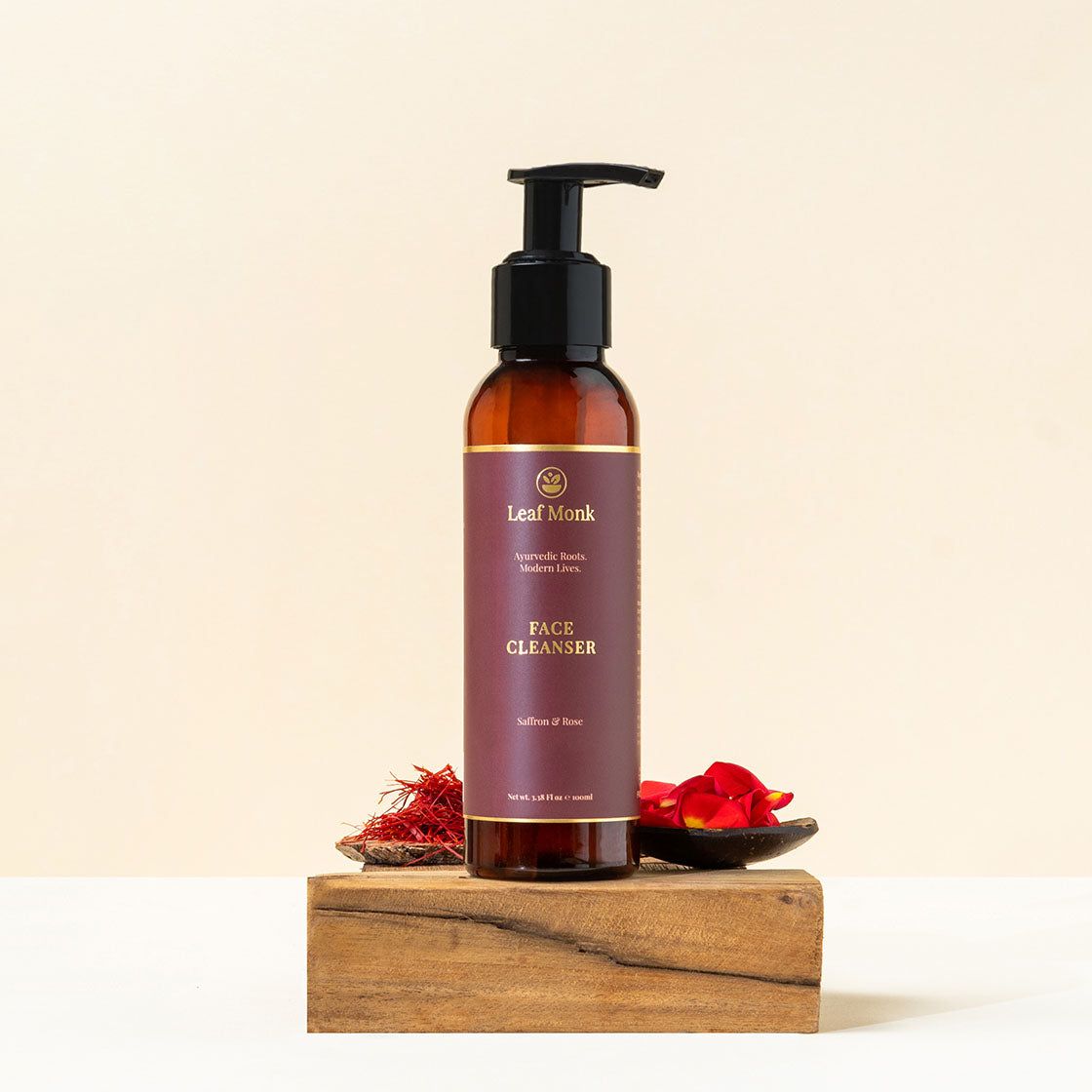 Face Cleanser with Saffron & Rose